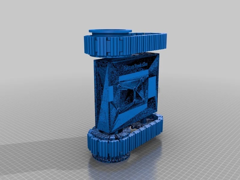 Robot with chain drive or wheel