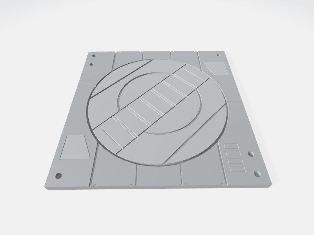 MECHA HANGAR BAY BASE -MHB01(B-ONLY)-