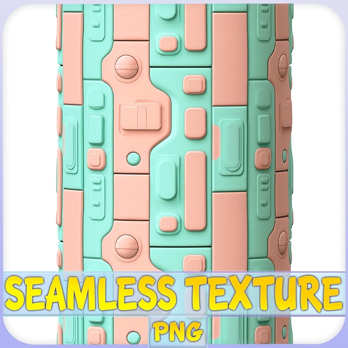 SciFi Seamless Texture