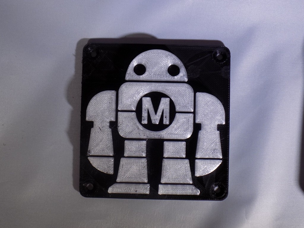 MAKER FAIRE LED ROBOT SIGN/NIGHTLIGHT