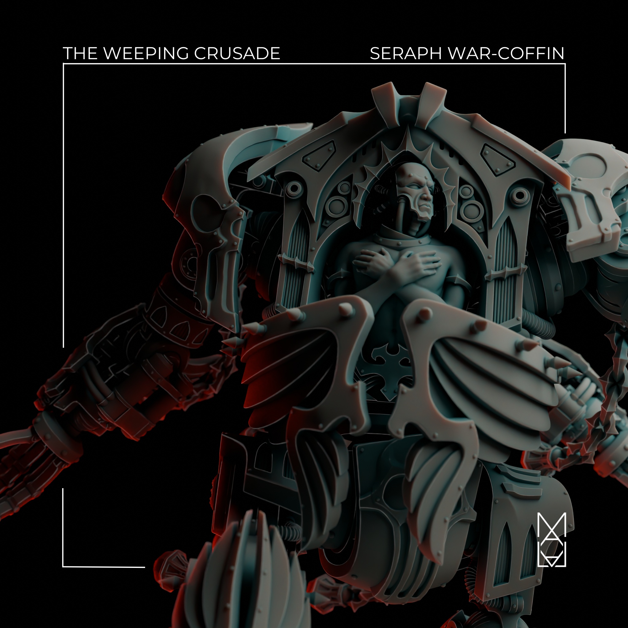 SERAPH WAR-COFFIN (PRE-SUPPORTED)