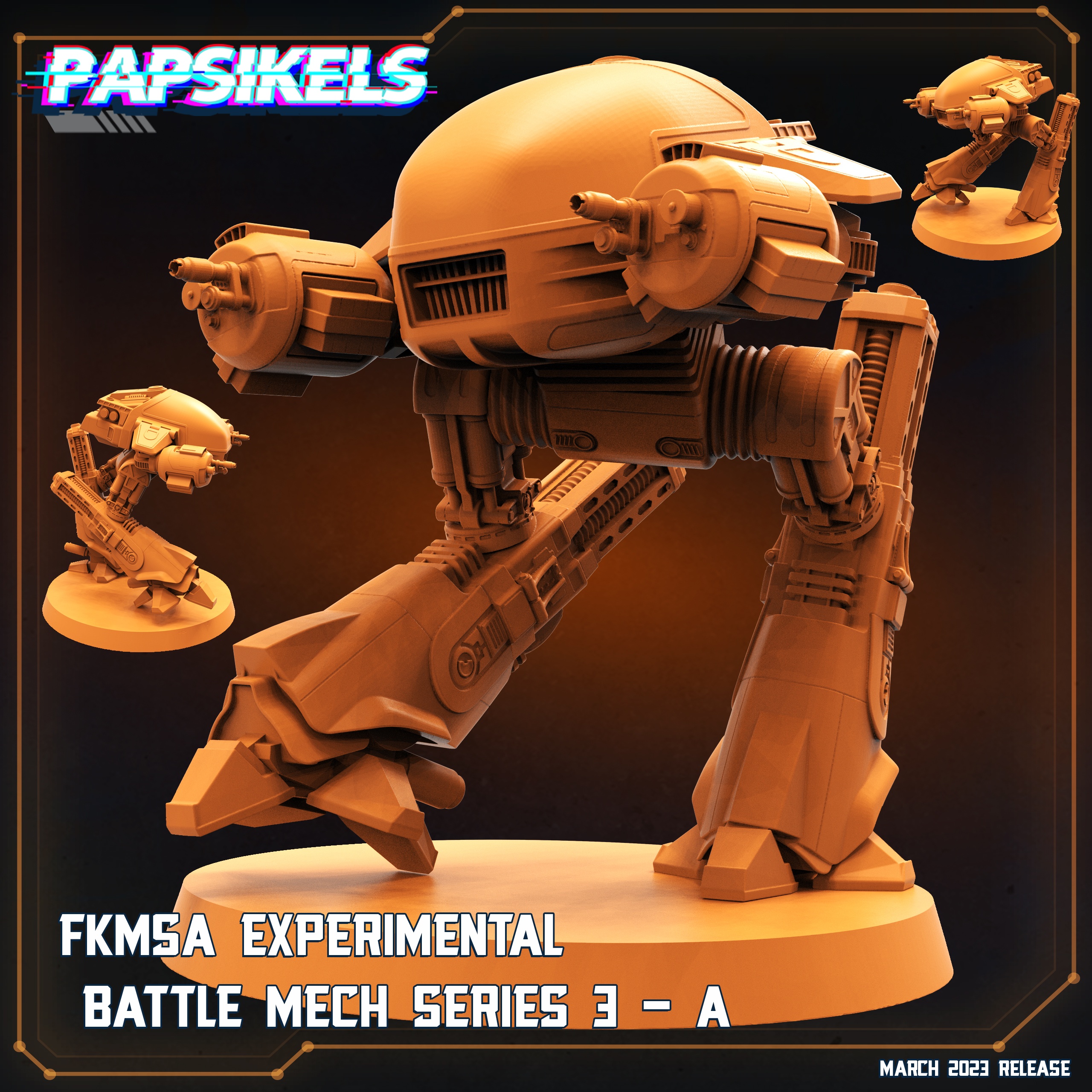 FKMSA EXPERIMENTAL BATTLE MECH SERIES 3 A