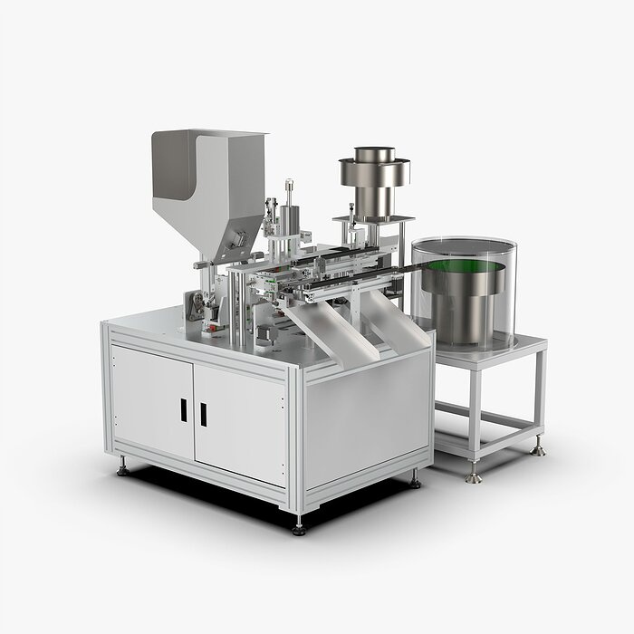 Automatic Toilet Cover Sleeve Button Assembly Machine