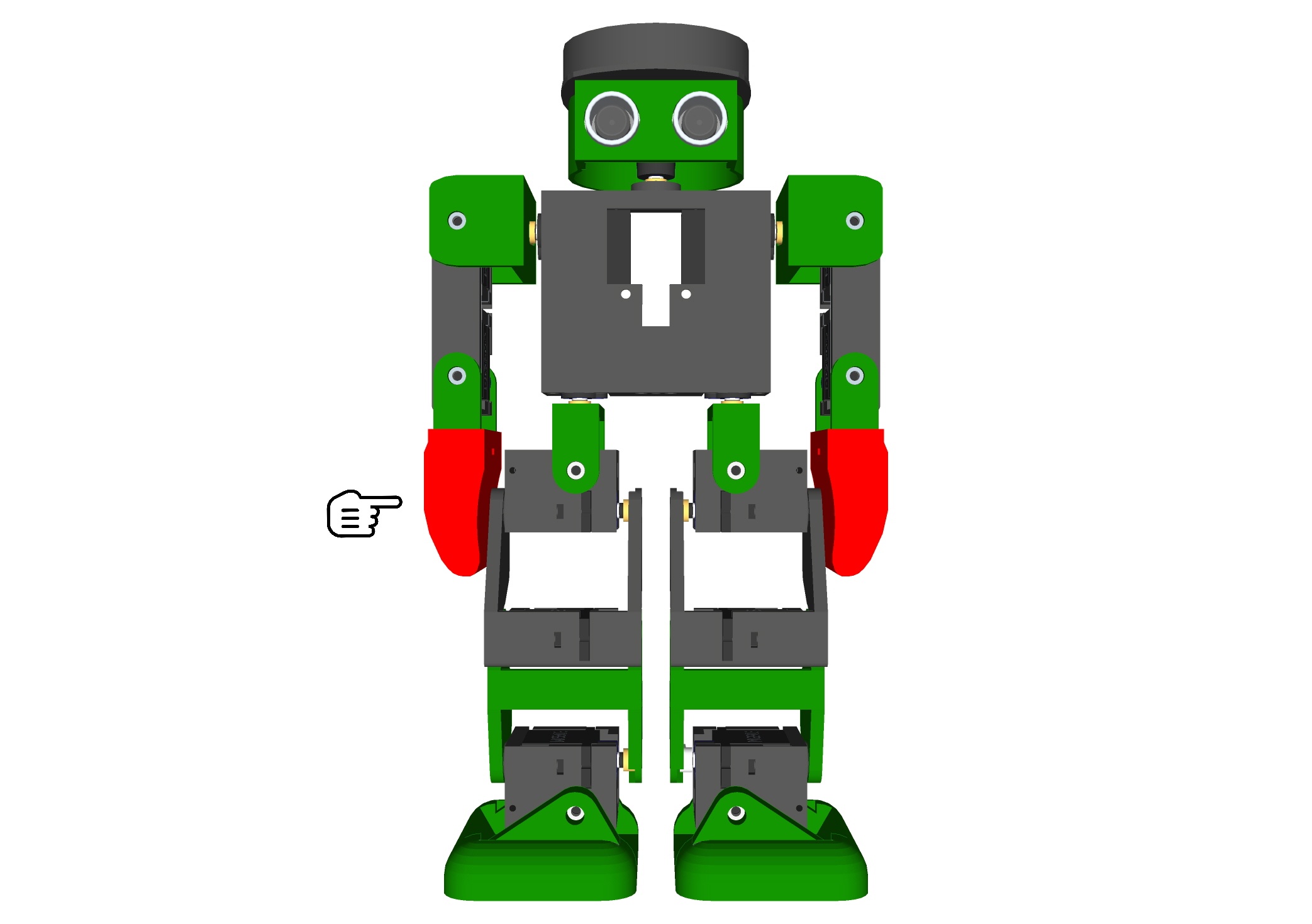HUMANOID ROBOT – ROBONOID – HANDS