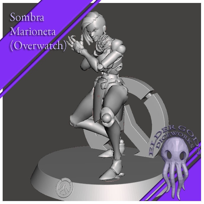 SOMBRA MARIONETA (OVERWATCH) SFW & NSFW