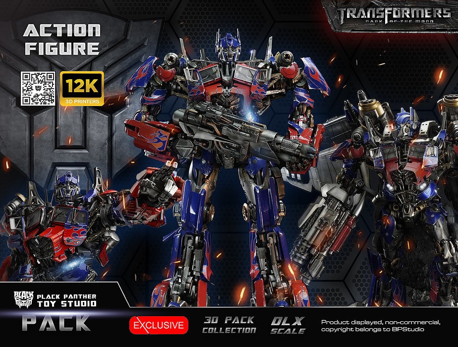 Transformers Pack 2 - ActionFigure Ready for print