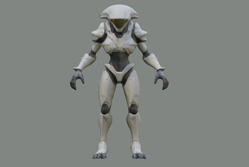 alien armor suit