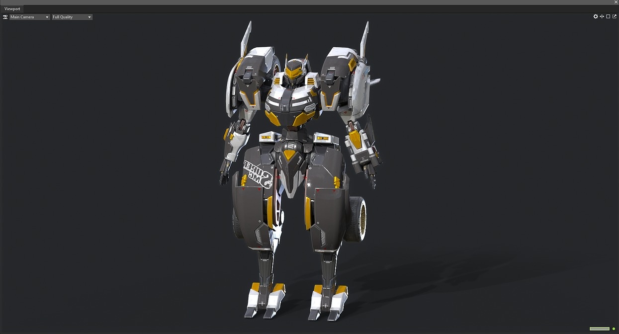 Maneuvering gundam