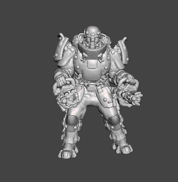 SUPERSOLDAT 1961 MINIATURE MODEL FIGURE FOR SCIFI GAMES RPG DND