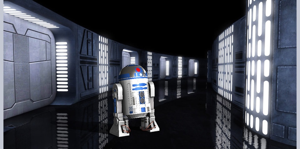 R2D2 Fan Model