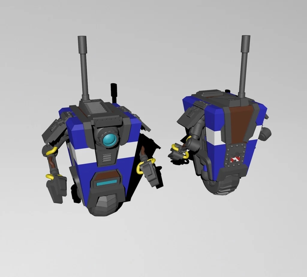 Borderlands – robot CL4P-TP series