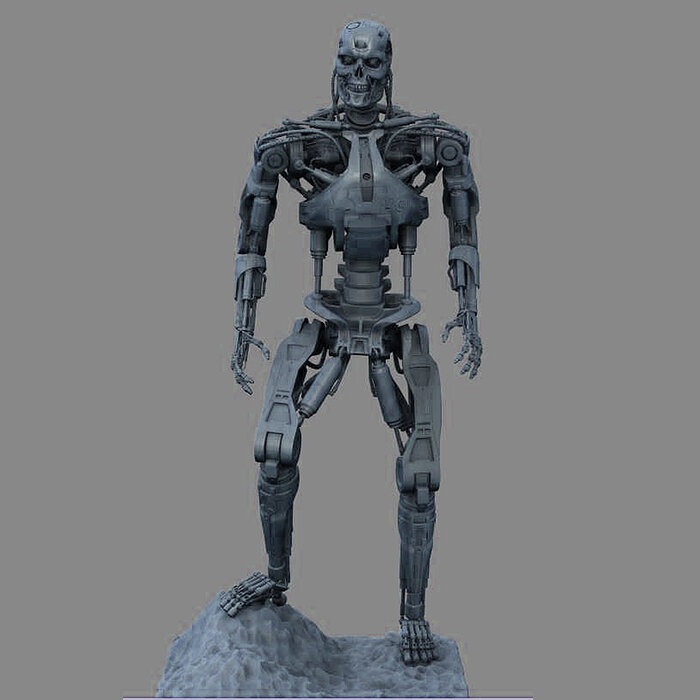 T-800 T2 TERMINATOR High Detal
