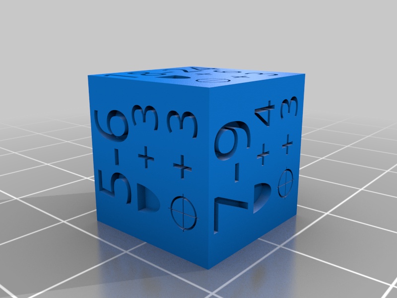 Hex Based Giant Robot Game Movement Dice