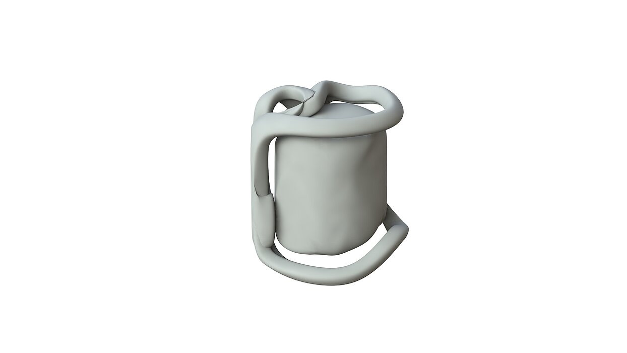 SciFi Shape Object Low Poly 235
