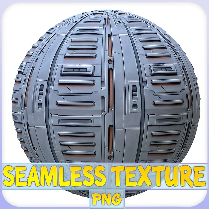 SciFi Seamless Texture