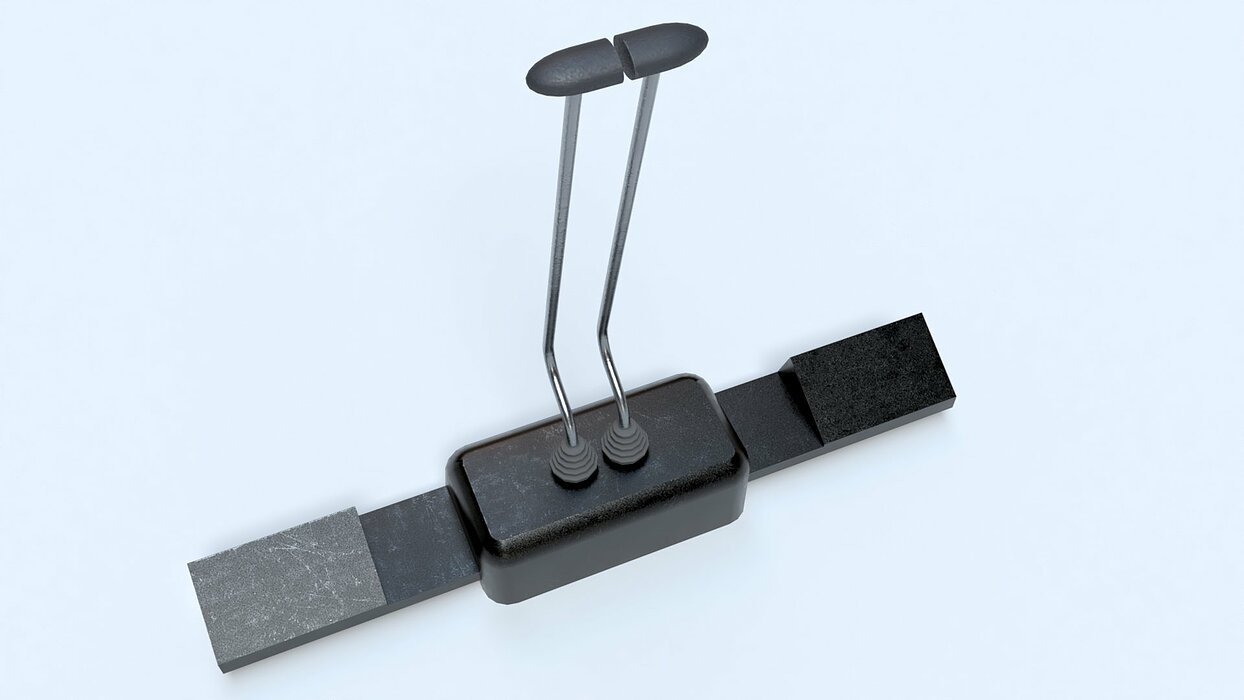 Hand controllers and foot pedals
