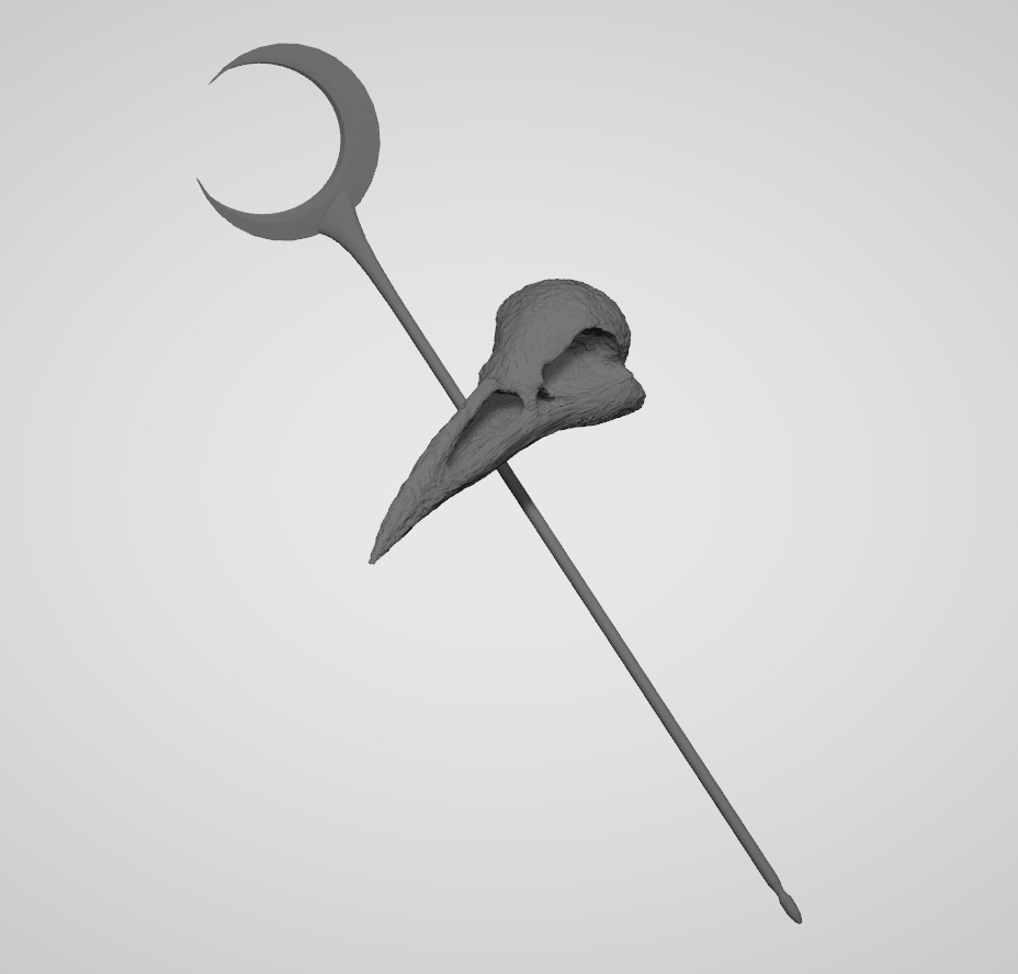 KHONSHU WITH STAFF