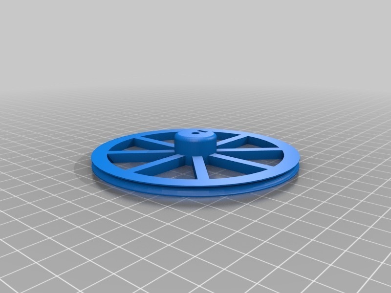 PARAMETRIC ROBOT WHEEL (SPOKED)