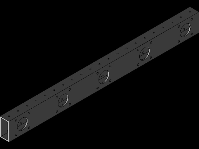 2 x 1" extrusion, assorte...