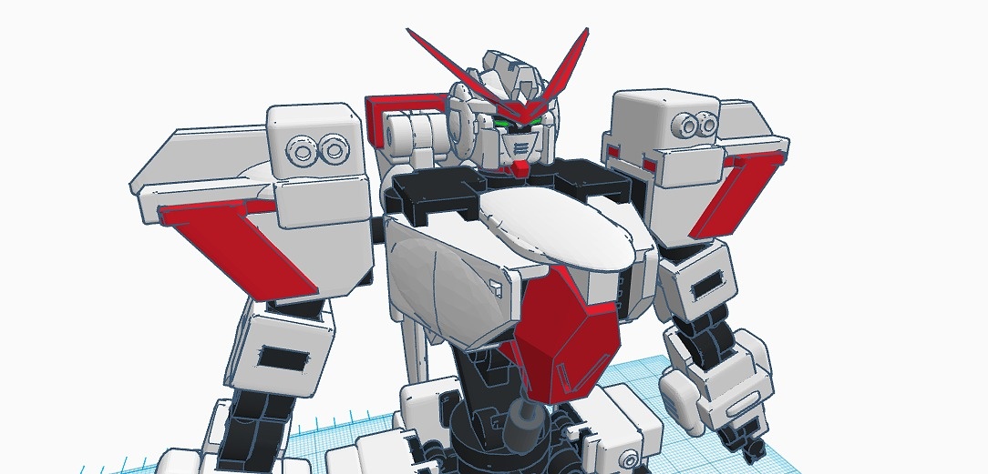 mecha v3 low poly
