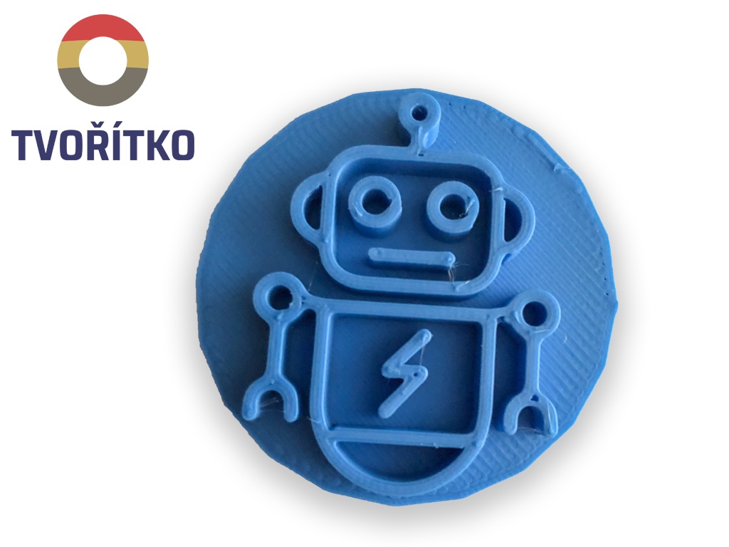 COOKIE STAMP + CUTTER - ROBOT