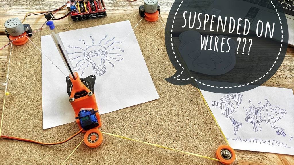 PolarDraw, the simplest drawing robot you can build