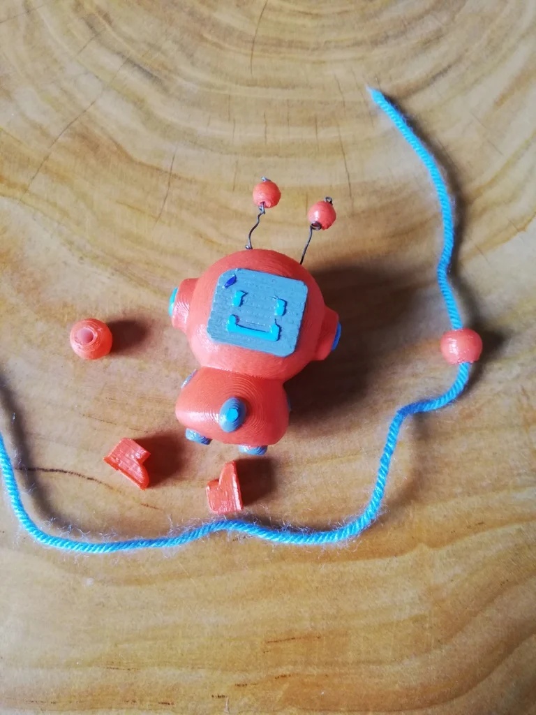 Magnet Robot Spaghetti