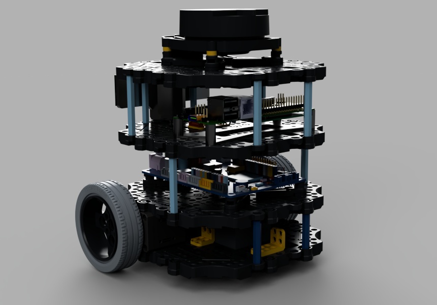 StereoPi v2 Mount for Robotis Turtlebot3