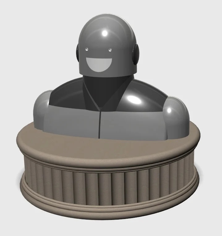 Bust of Punchbot