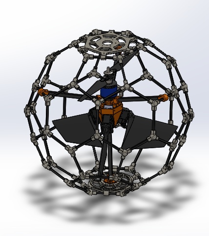 Single Rotoe Drone