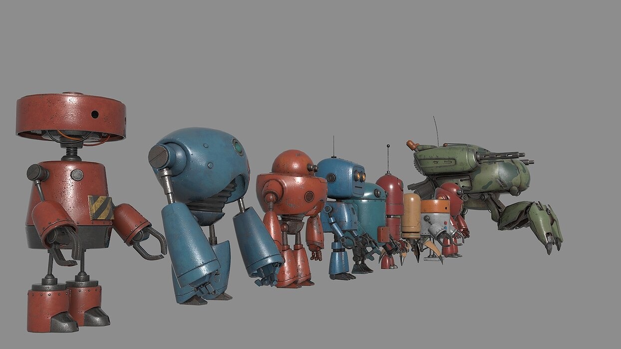 10 Cute Robots