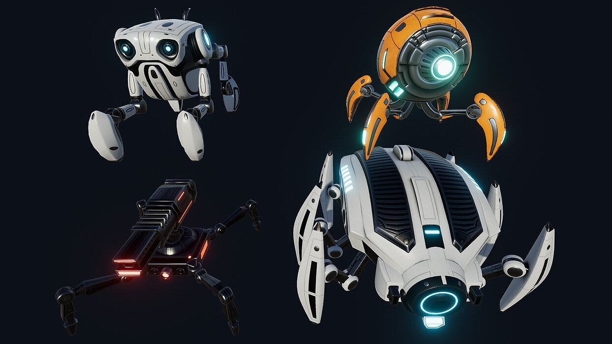 Spider Insect Robots