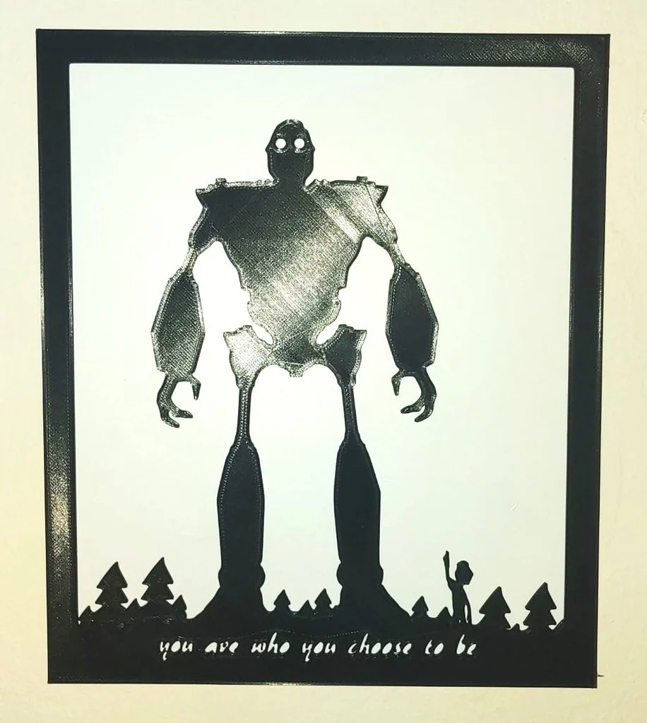 Iron Giant Wall Art Framed