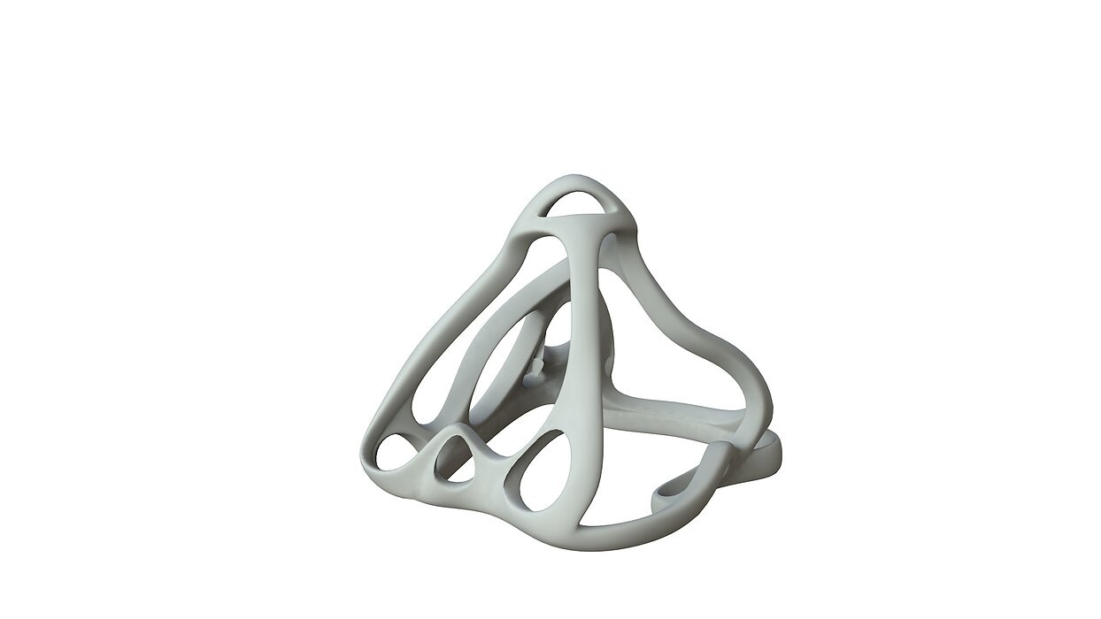 SciFi Cube Object No 63644 Low Poly Shape