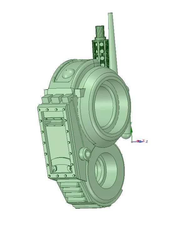 "Modern" Sarcophagus for Robot Chuck