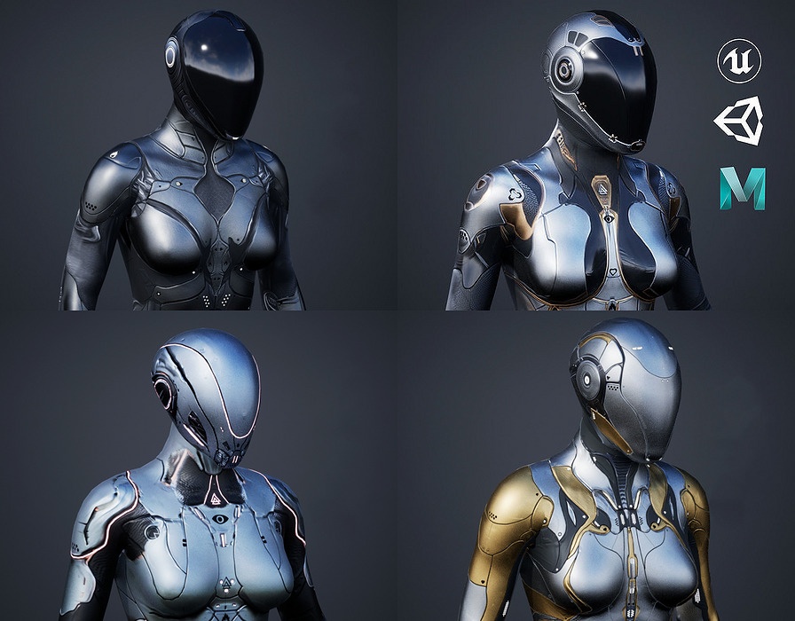 Sci-Fi Female Pack