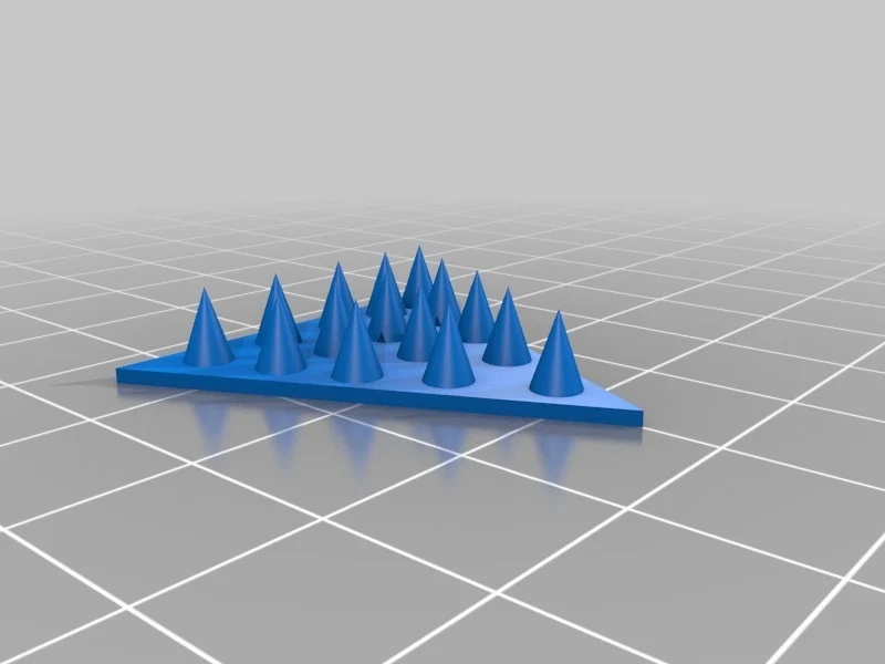 Carpet Spikes for Cleaning Robots