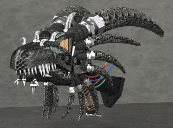 Dragon head