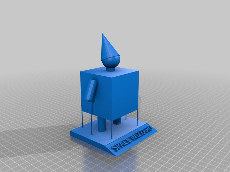 SPACE WIZARD ROBOT