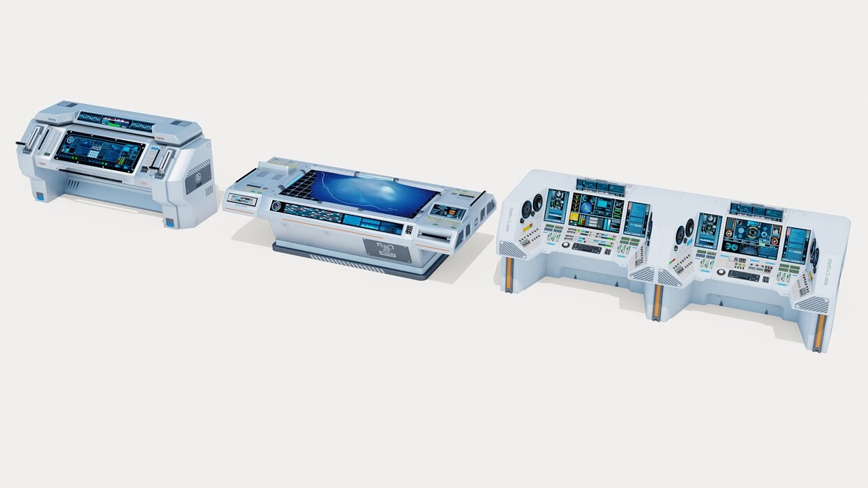 Sci-fi Control Panel