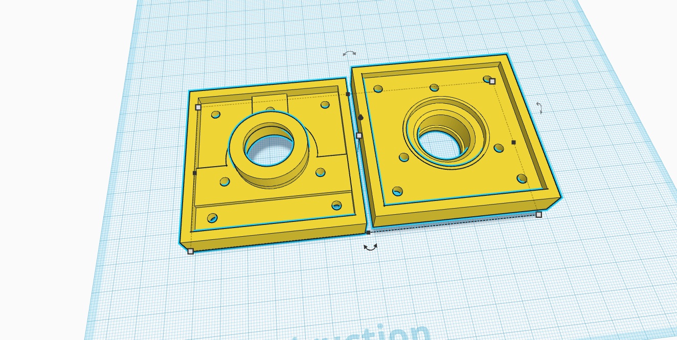 NOVARDEN WHEEL MOTOR MOUNTING BLOCK