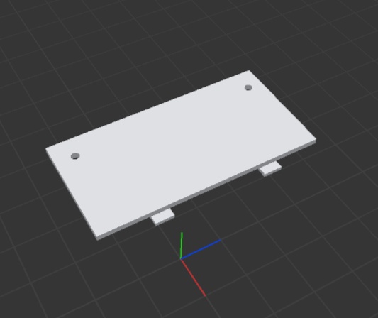 Robot vacuum battery cover (RARE REPLACEMENT PART)