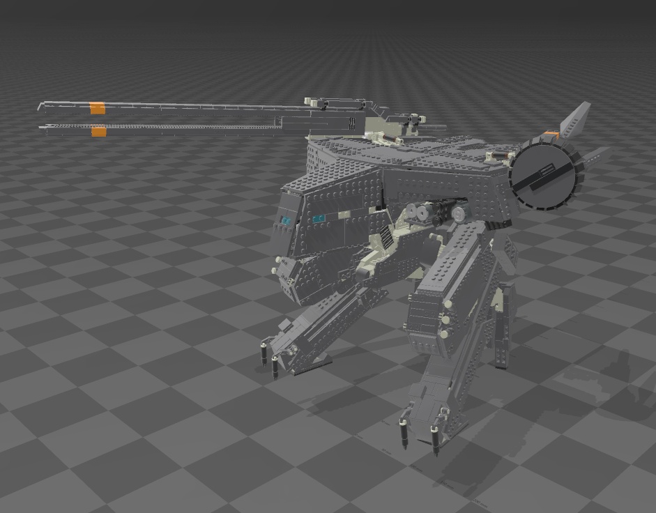 METAL GEAR SOLID REX (BRICKS)