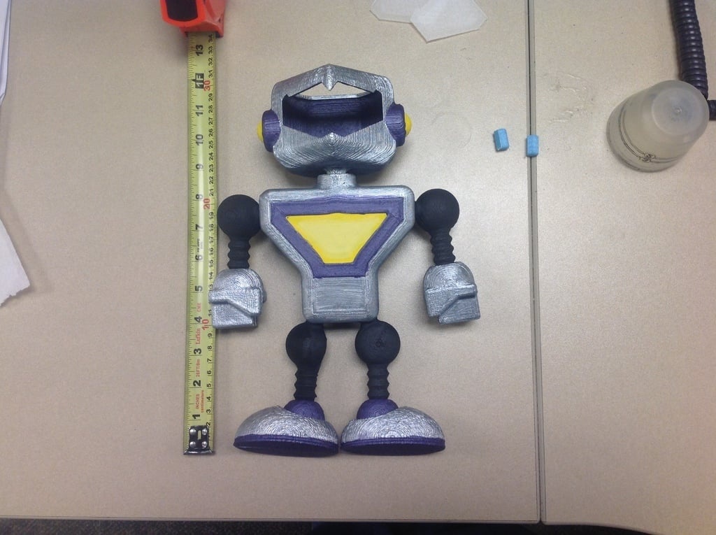 Robot (Poseable) For Doggy Heroes