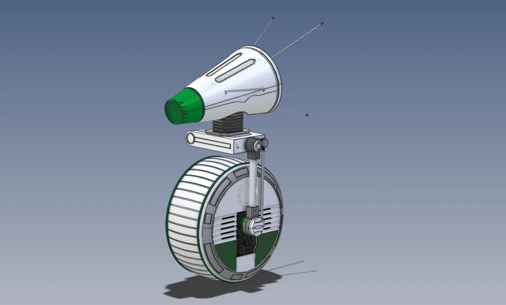 Denton V1 D-O Droid  (Based on Baddeley V1 Design)