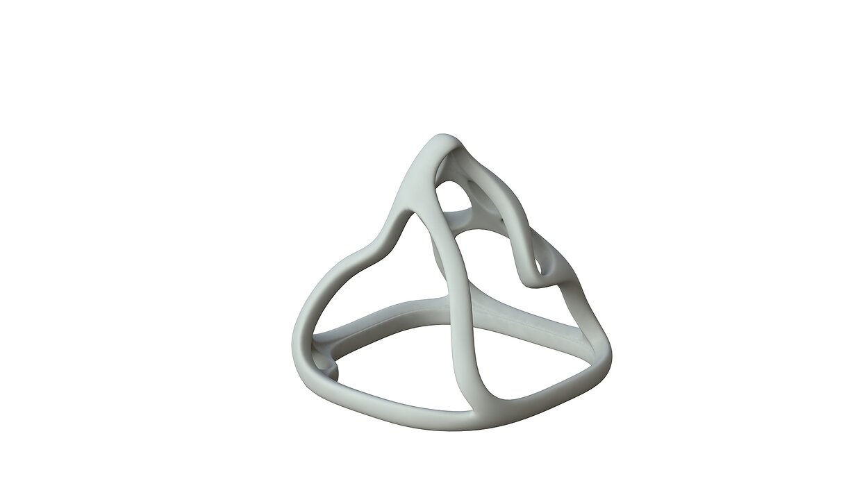 SciFi Cube Object No 62463 Low Poly Shape