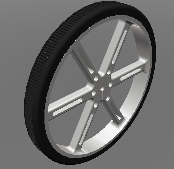 Pololu 90mm Wheel