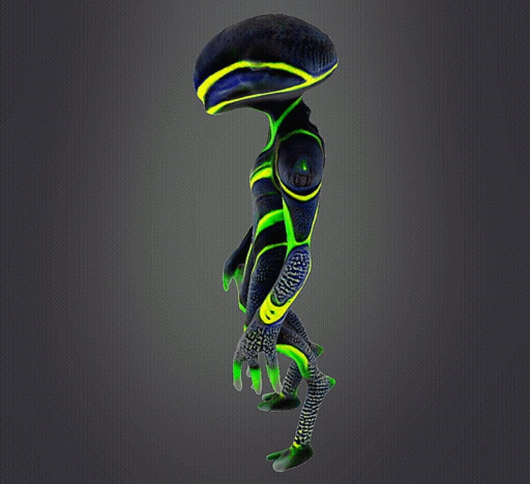 Futuristic Alien
