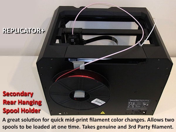 REPLICATOR+ SECONDARY FILAMENT FEED