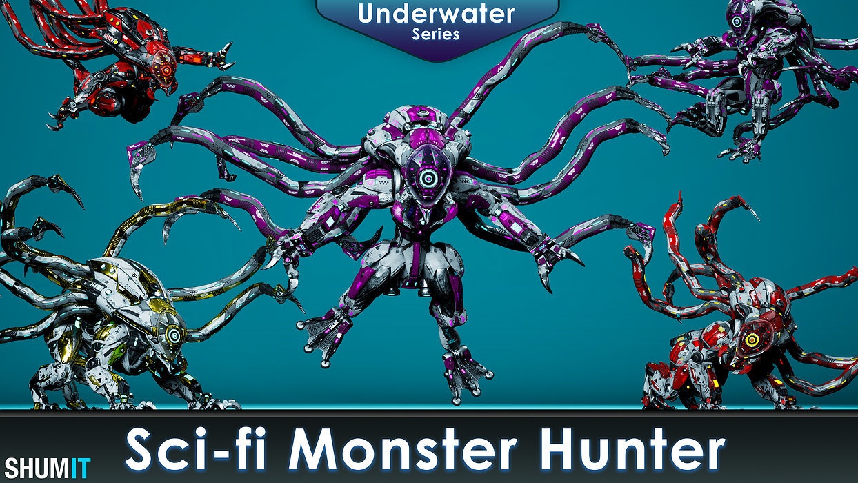 Sci-Fi Monster Hunter